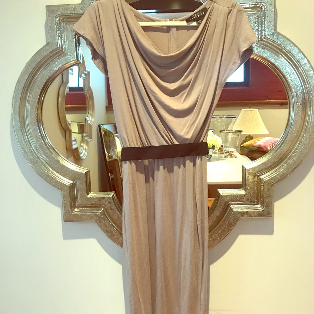 Robert Rodriguez belted dress